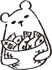 【デジタルプランナー用文具】ゆるくまビジネススタンプ(イラストのみ)