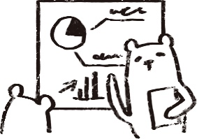 【デジタルプランナー用文具】ゆるくまビジネススタンプ(イラストのみ)