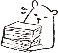 【デジタルプランナー用文具】ゆるくまビジネススタンプ(イラストのみ)