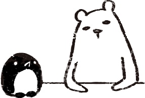 【デジタルプランナー用文具】ゆるくまビジネススタンプ(イラストのみ)