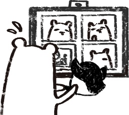 【デジタルプランナー用文具】ゆるくまビジネススタンプ(イラストのみ)