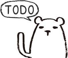 【デジタルプランナー用文具】ゆるくまビジネススタンプ(文字あり)