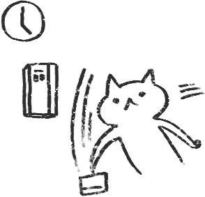 【デジタルプランナー用文具】ゆるねこビジネススタンプ(イラストのみ)