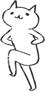 【デジタルプランナー用文具】ゆるねこビジネススタンプ(イラストのみ)