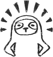 【デジタルプランナー用文具】なまけものビジネススタンプ(イラストのみ)