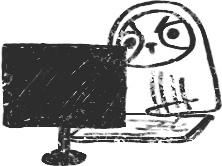 【デジタルプランナー用文具】なまけものビジネススタンプ(イラストのみ)