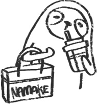 【デジタルプランナー用文具】なまけものビジネススタンプ(イラストのみ)