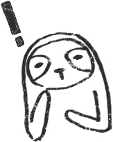 【デジタルプランナー用文具】なまけものビジネススタンプ(イラストのみ)