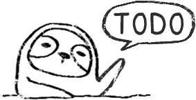 【デジタルプランナー用文具】なまけものビジネススタンプ(文字あり)