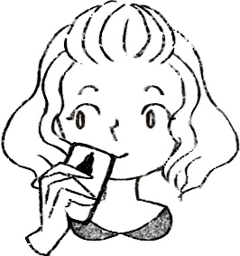 【デジタルプランナー用文具】女の子と小物のスタンプ