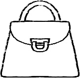 【デジタルプランナー用文具】女の子と小物のスタンプ