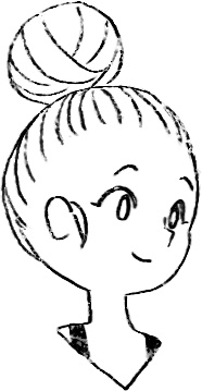 【デジタルプランナー用文具】女の子と小物のスタンプ