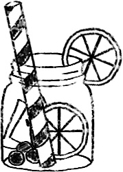 【デジタルプランナー用文具】女の子と小物のスタンプ