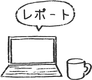 【デジタルプランナー用文具】シンプルかわいい手描き風学校スタンプ