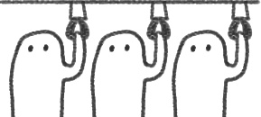 【デジタルプランナー用文具】よく分からないけど可愛い生き物の仕事スタンプ(イラストのみ)