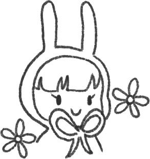 【デジタルプランナー用文具】ガーリーうさちゃんスタンプ