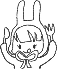 【デジタルプランナー用文具】ガーリーうさちゃんスタンプ
