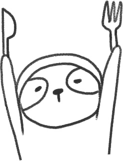 【デジタルプランナー用文具】なまけものスタンプ