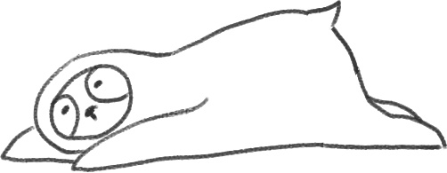 【デジタルプランナー用文具】なまけものスタンプ