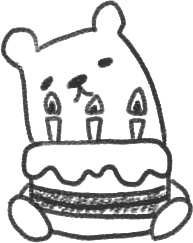 【デジタルプランナー用文具】ゆるくま日常はんこ