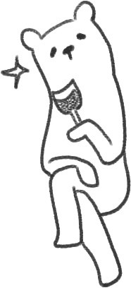 【デジタルプランナー用文具】ゆるくま日常はんこ