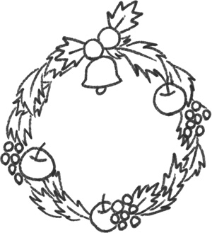 【デジタルプランナー用文具】ハッピーホリデイスタンプ