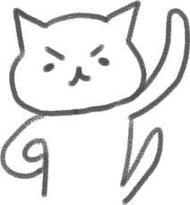 【デジタルプランナー用文具】ゆるねこふきだし付きスタンプ