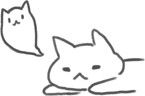 【デジタルプランナー用文具】ゆるねこふきだし付きスタンプ