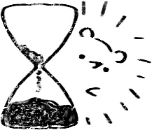 【デジタルプランナー用文具】素朴なハリネズミのハンコ