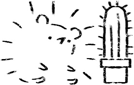 【デジタルプランナー用文具】素朴なハリネズミのハンコ