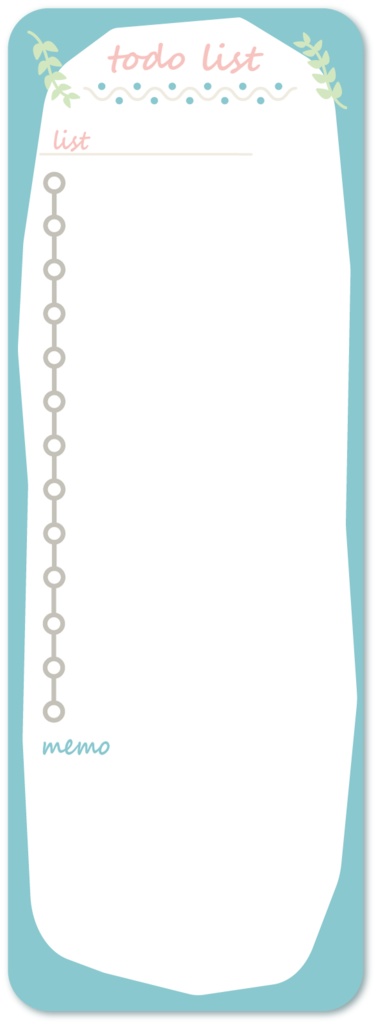 【デジタルプランナー用文具】Relaxcolor TODOふせん風