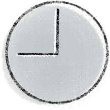 【イラスト素材】【デジタル手帳素材】素朴で日常的な優しいイラストのはんこ風デジタルステッカー