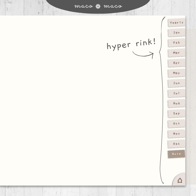 【2025年デジタルプランナー】【日曜始まり 祝日表記あり】"kawaii diary" リンク付きPDF(monthly&weekly+ノート)ipad goodnotes プレゼント付き