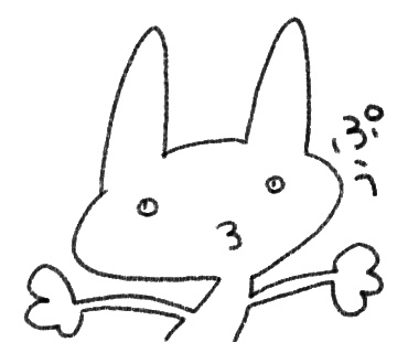 【無料配布】【サブスクスタンプにご利用いただけます】表情がやばいうさぎのスタンプ風イラスト(背景透過png)【Twitch Youtube Discord】