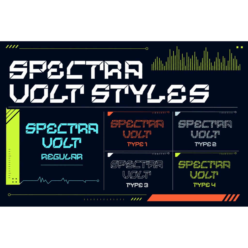 Vexora | サイバーパンク英字フォント / Cyberpunk Display Font