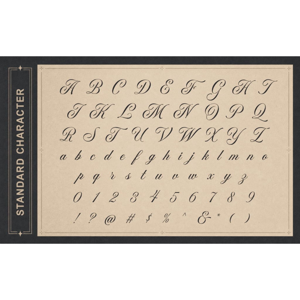 Evercourt | ロマンティックな筆記体フォント | ウェディング・ロゴ向け Script Font