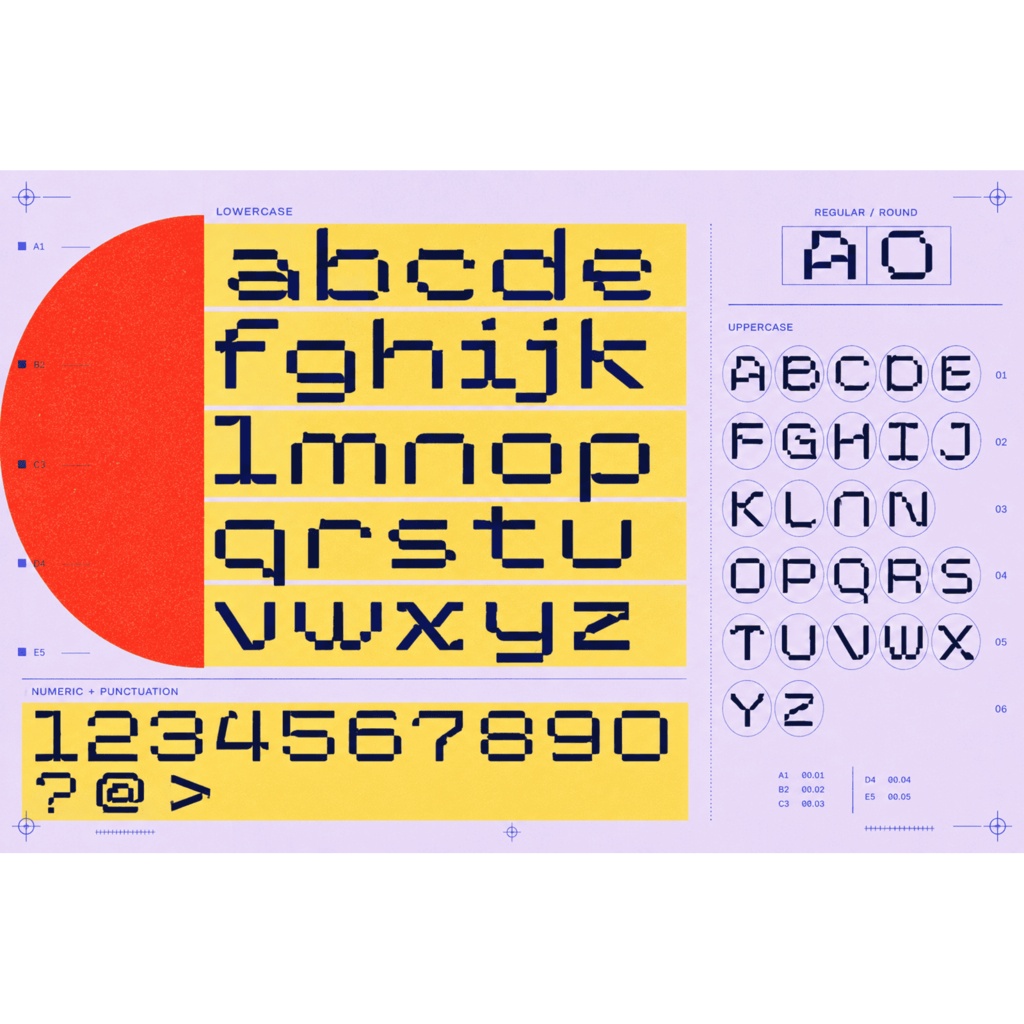 ByteFrame | レトロ8bitピクセルフォント | ゲーム・ロゴ・サムネイル向け