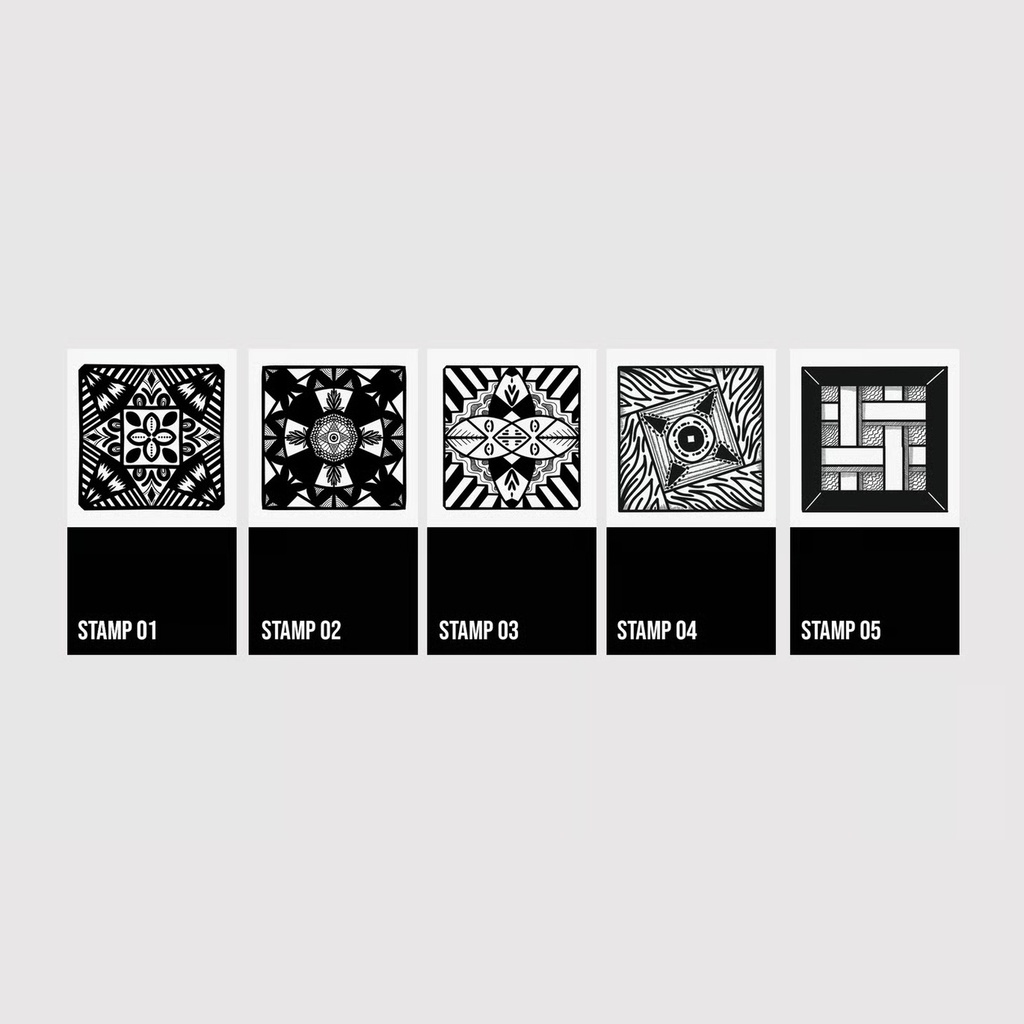 タイルスタンプブラシ10種(Procreate用)