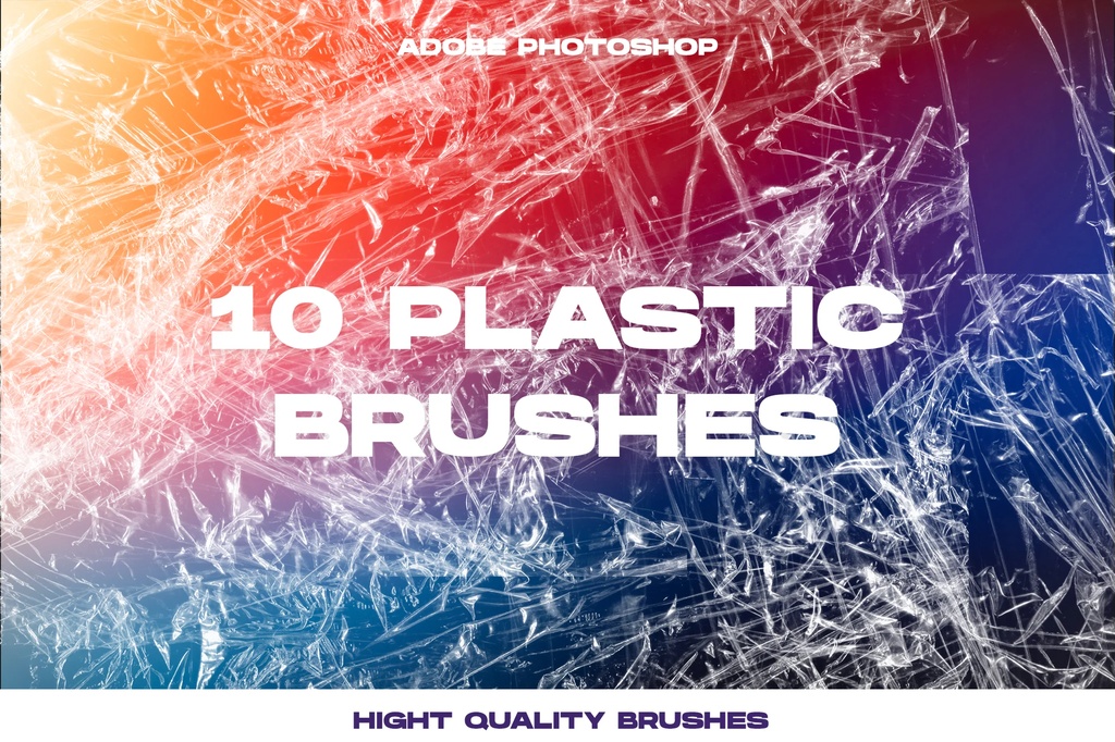 Plastic Brushes|Photoshop用プラスチック風ブラシ10種|なめらかブレンド・質感表現