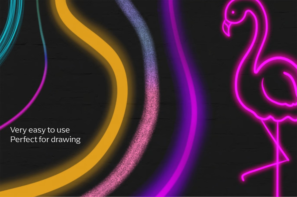 Neon Brushset For Procreate|Procreate用ブラシ19種セット