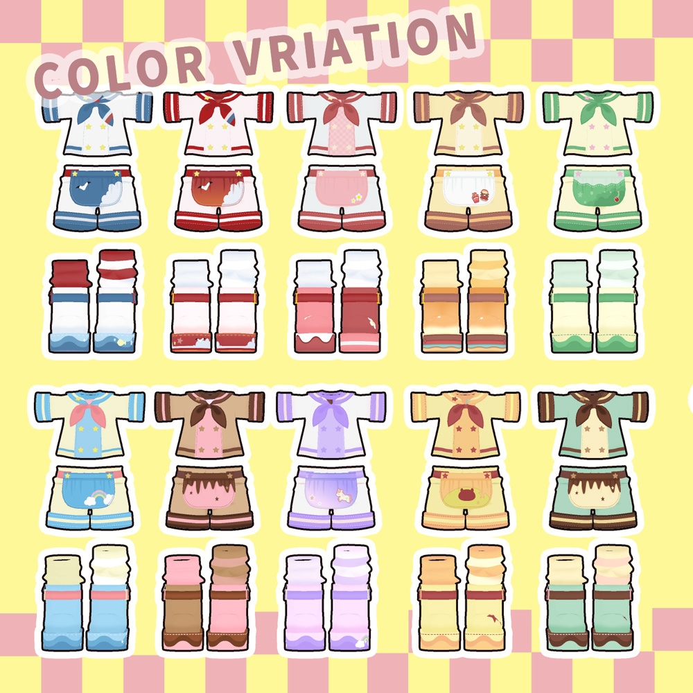 SEASIDE CAFE UNIFORMまめふれんず対応