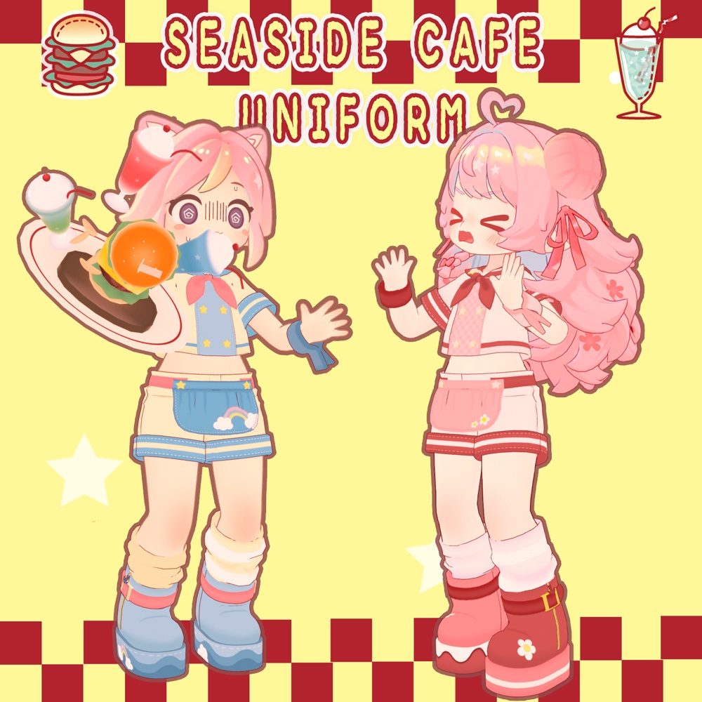 SEASIDE CAFE UNIFORM🌮クララ🥐コロネ専用