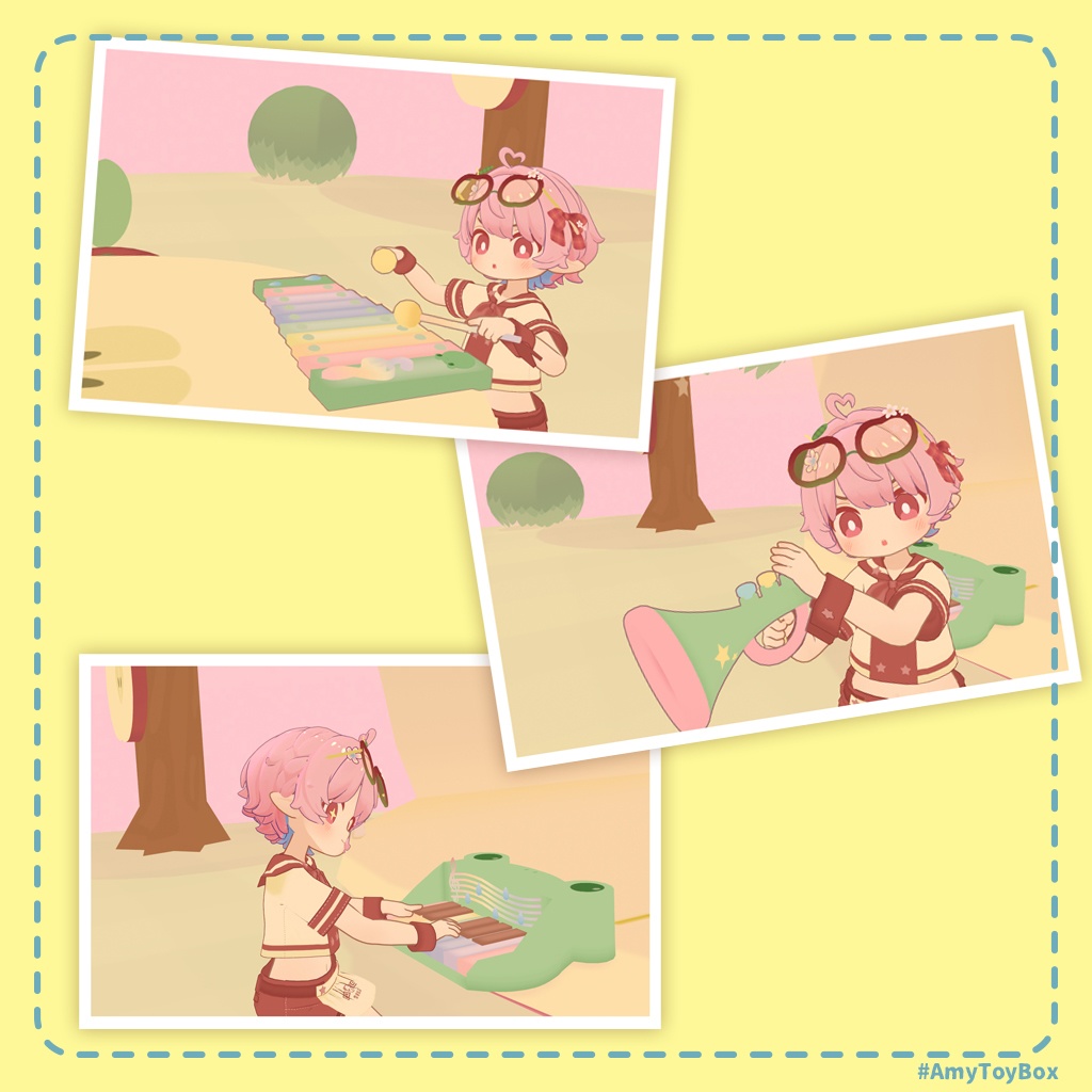 オモチャのがっきセット🎺ギミック追加