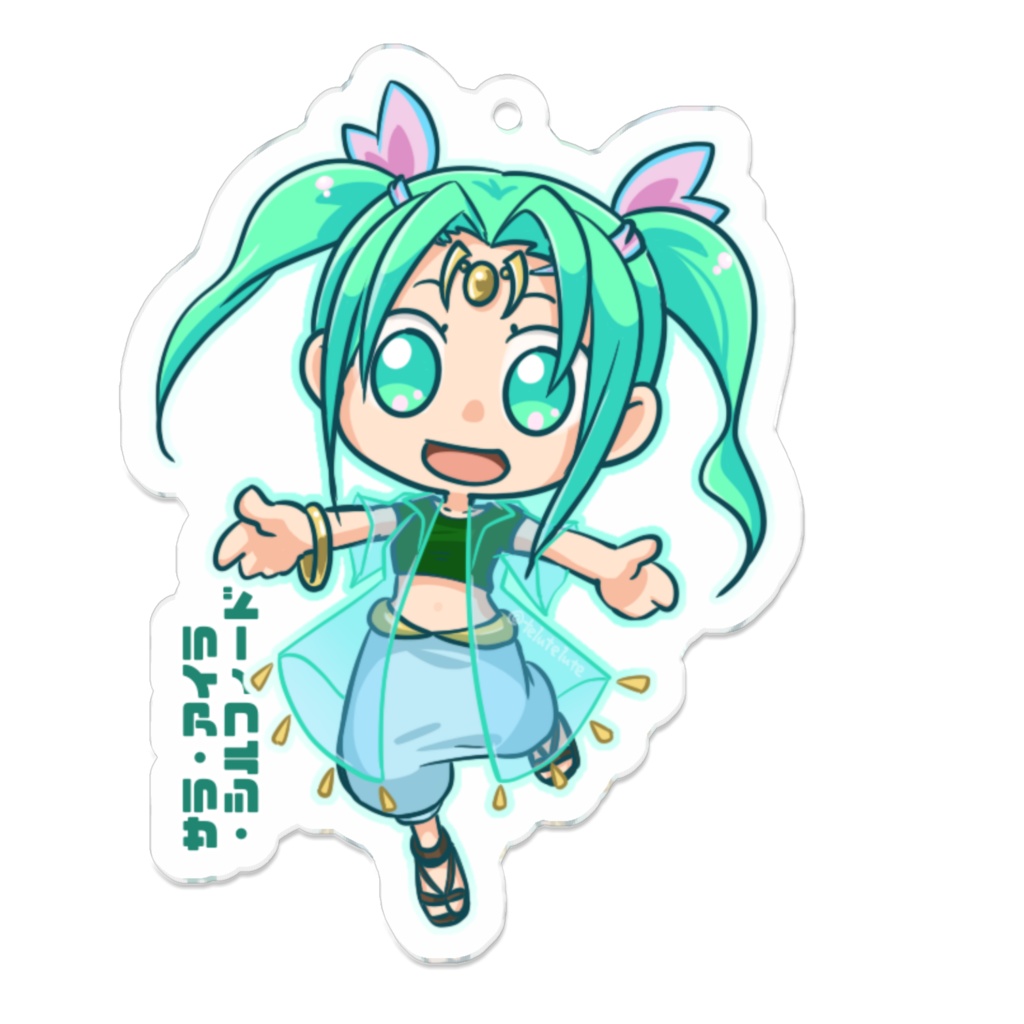 オリジナルキャラクター【サラ】アクリルキーホルダー