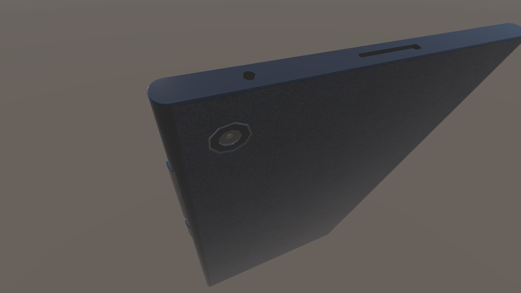 【無料3D素材】タブレット