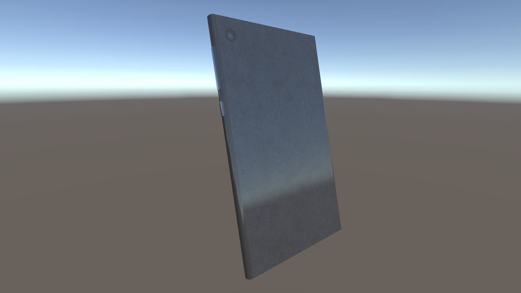 【無料3D素材】タブレット