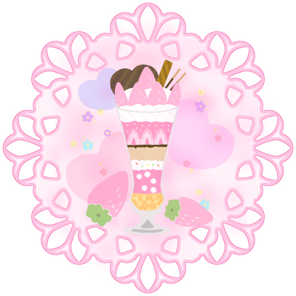 【複数アバター対応】KDMパンツテクスチャ5種【無料テクスチャ素材】