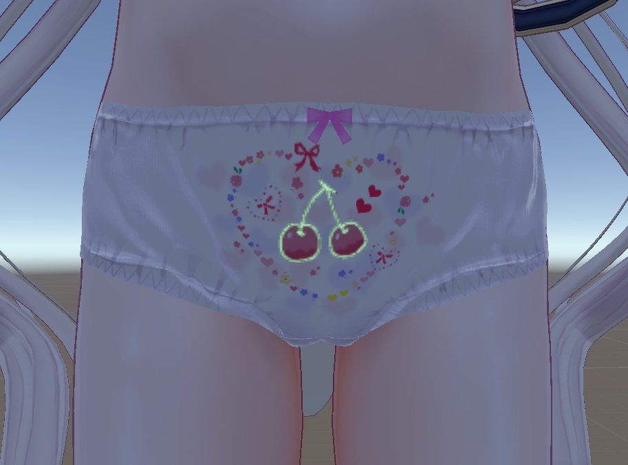 【複数アバター対応】KDMパンツテクスチャ5種【無料テクスチャ素材】