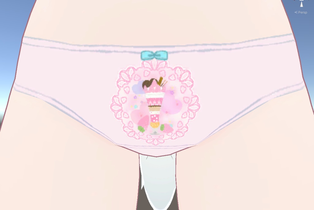 【複数アバター対応】KDMパンツテクスチャ5種【無料テクスチャ素材】