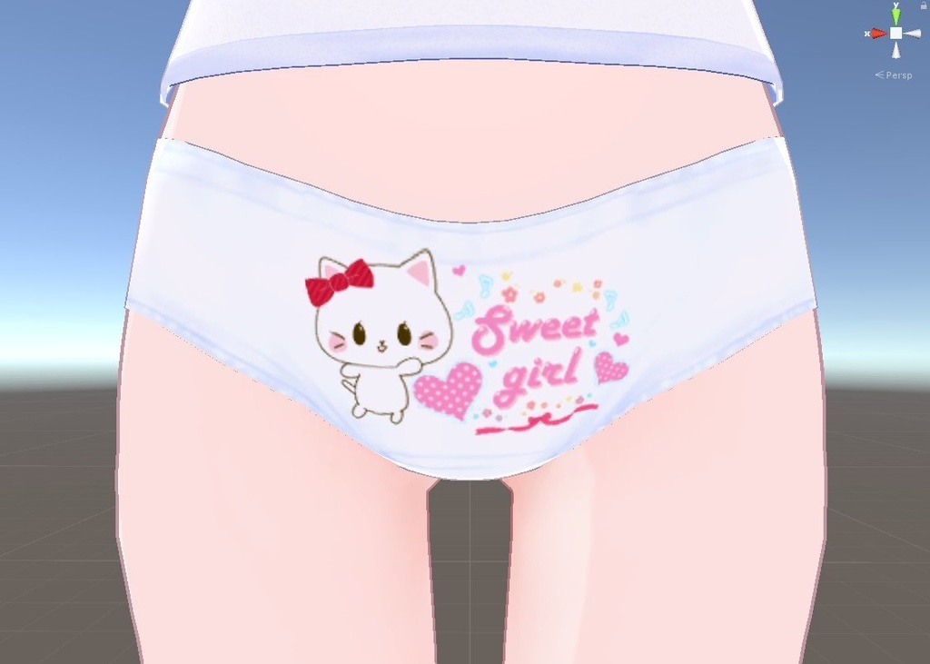 【複数アバター対応】KDMパンツテクスチャ5種【無料テクスチャ素材】